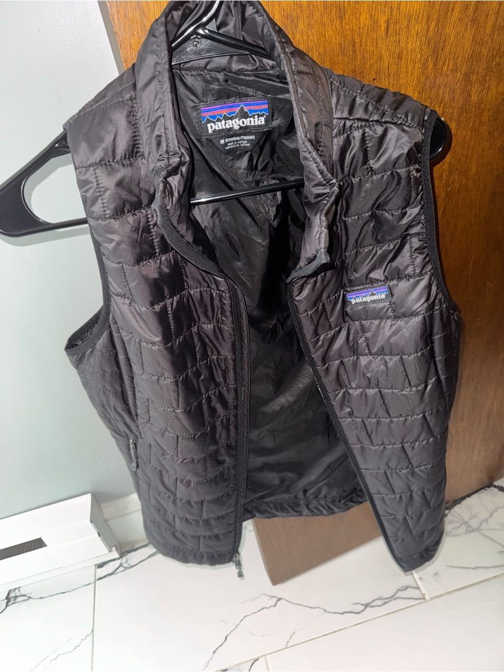 Patagonia Black Quilted Insulated Vest